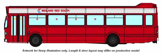 Midland Red South Leyland National